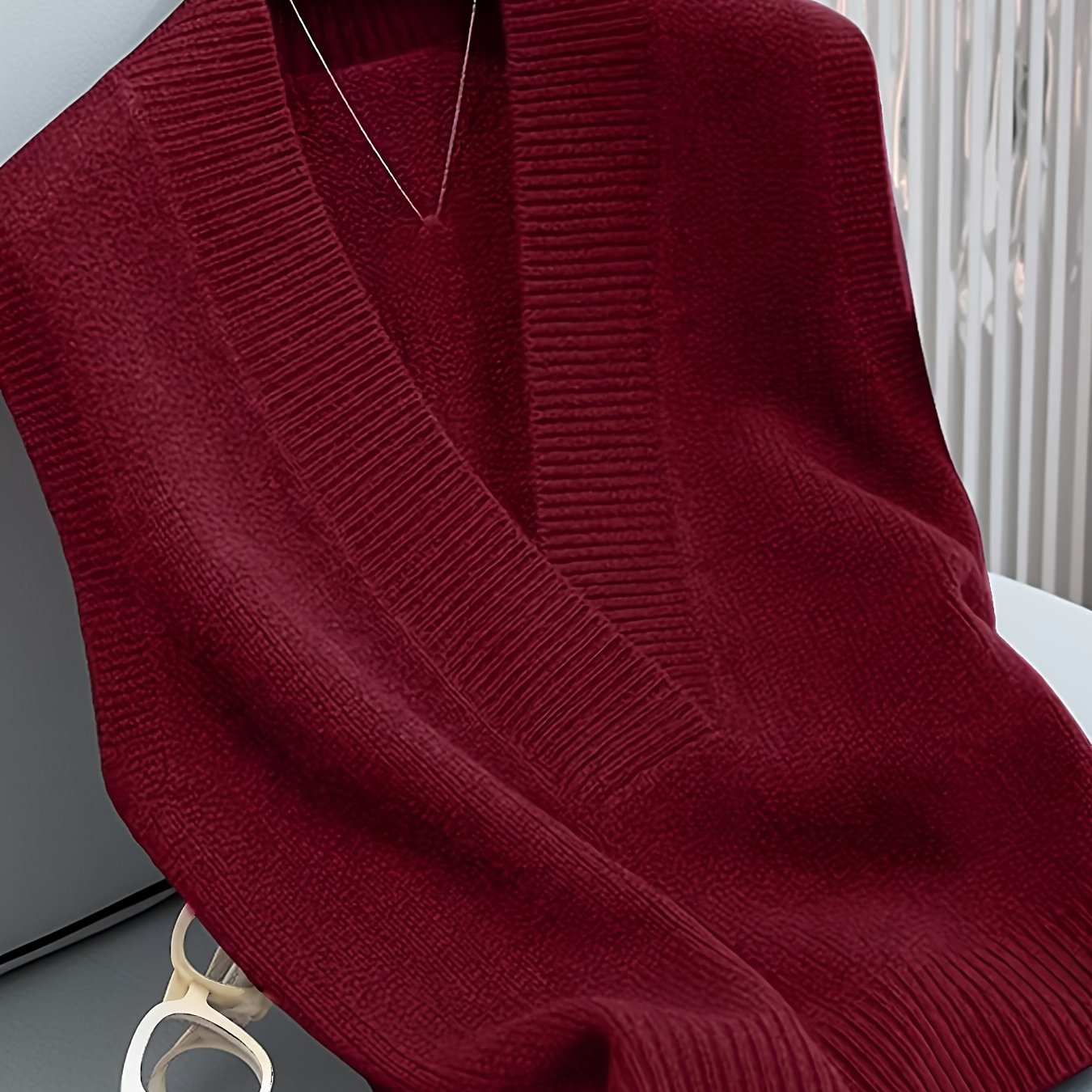 SERENA V NECK LAYERING BLOUSE