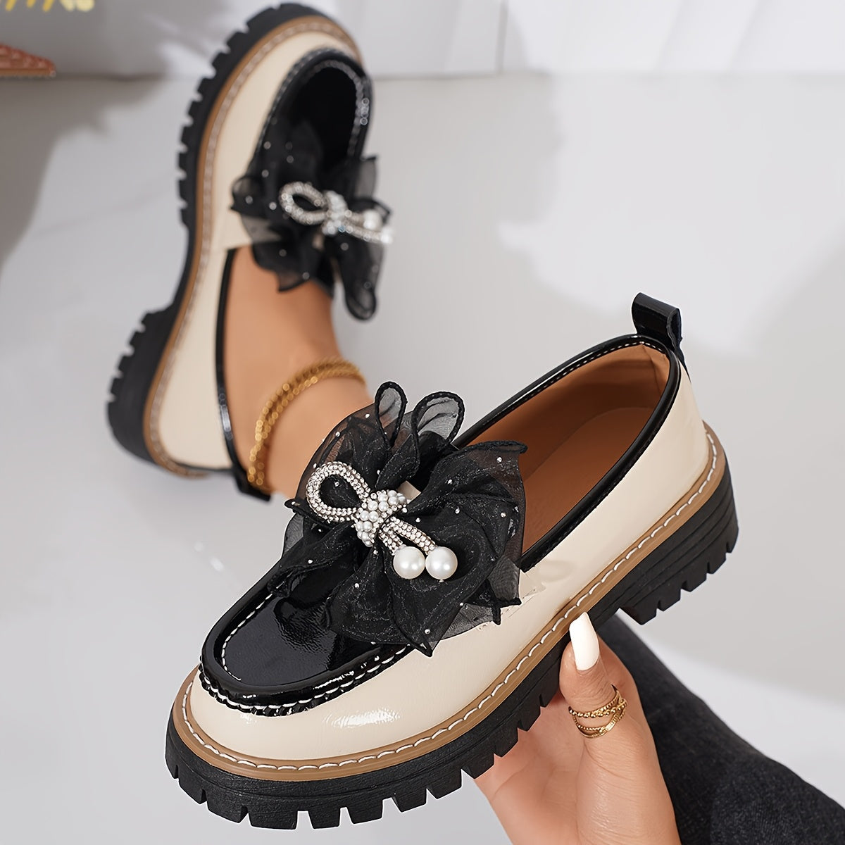 VALENCIA PLATFORM LOAFERS