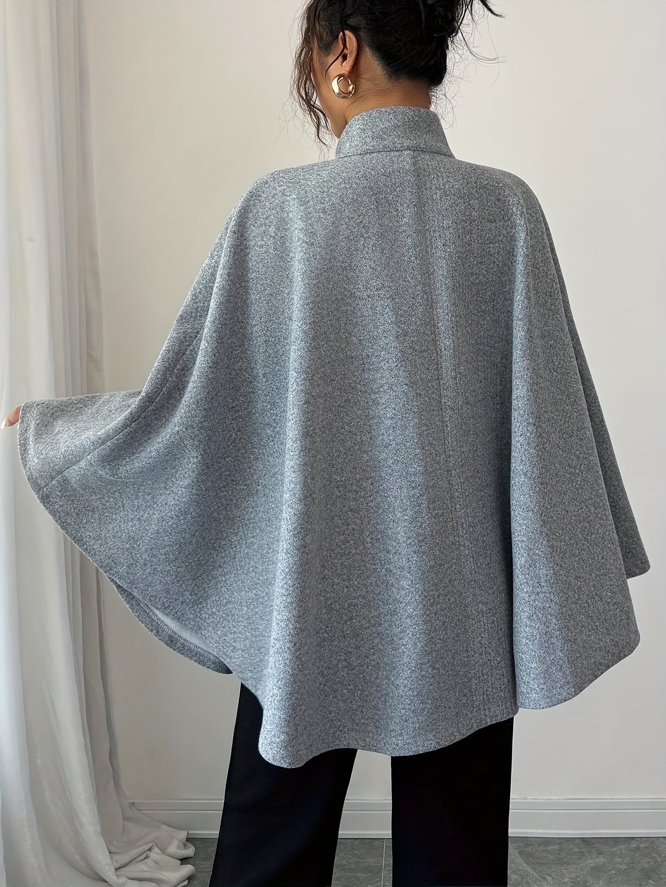 AURELIA BELTED CAPE COAT