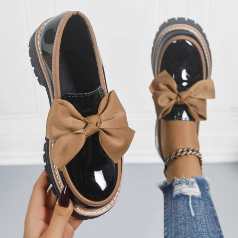 LUCENTE BOWKNOT LOAFERS