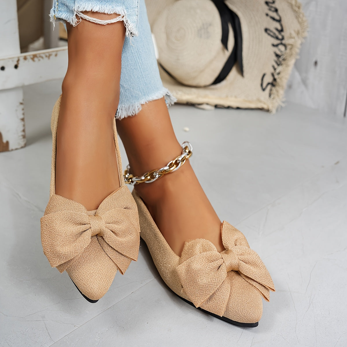 SAVANNAH LEOPARD BALLET FLATS