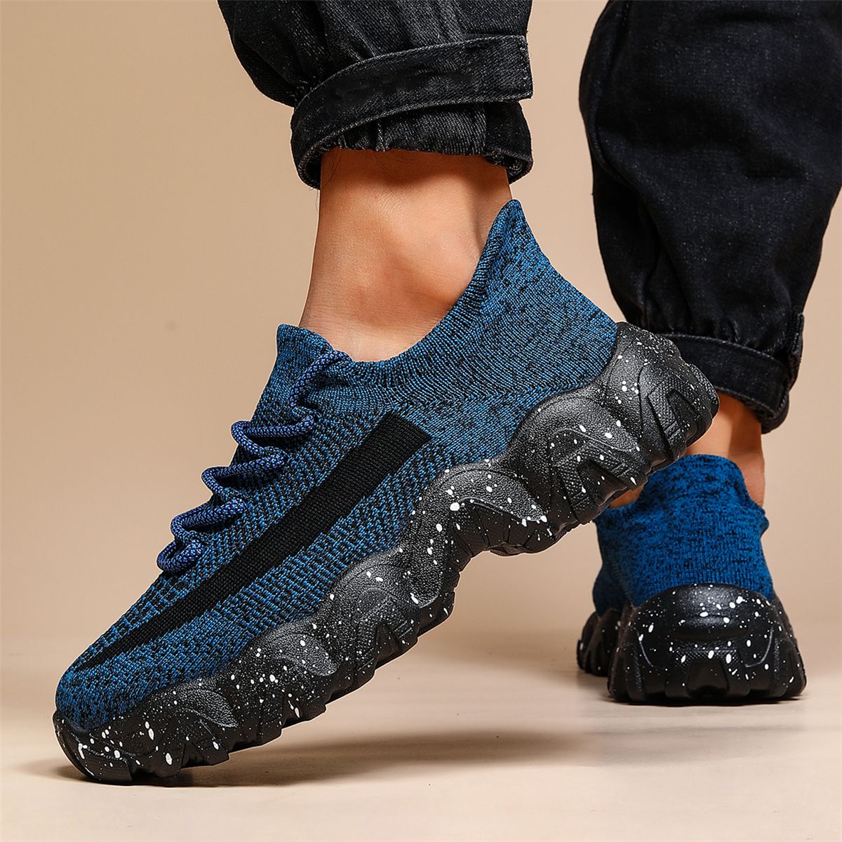 GeoKnit Performance Sneakers