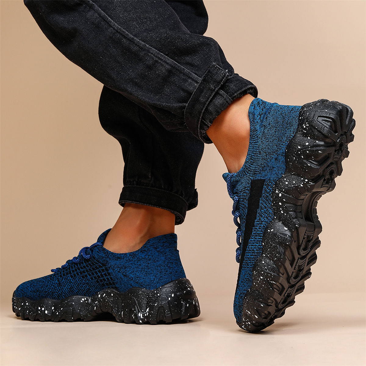 GeoKnit Performance Sneakers