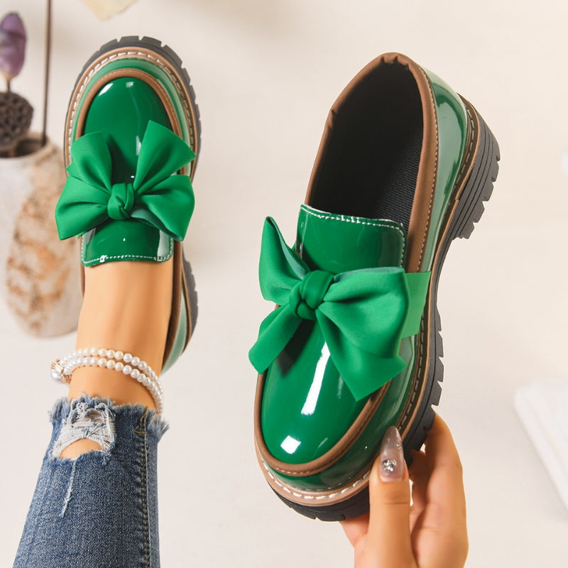 LUCENTE BOWKNOT LOAFERS