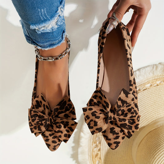 SAVANNAH LEOPARD BALLET FLATS