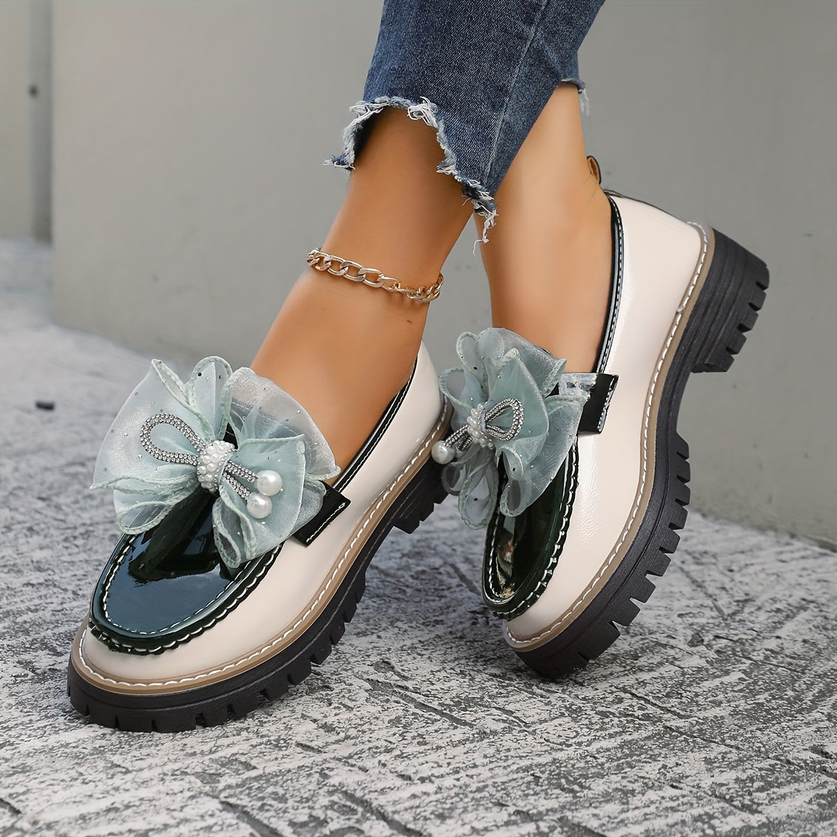 VALENCIA PLATFORM LOAFERS