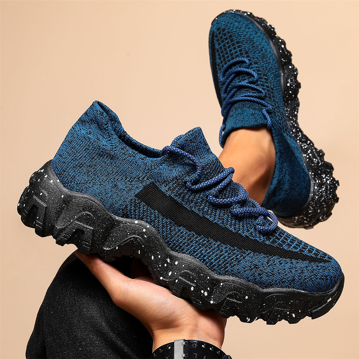 GeoKnit Performance Sneakers