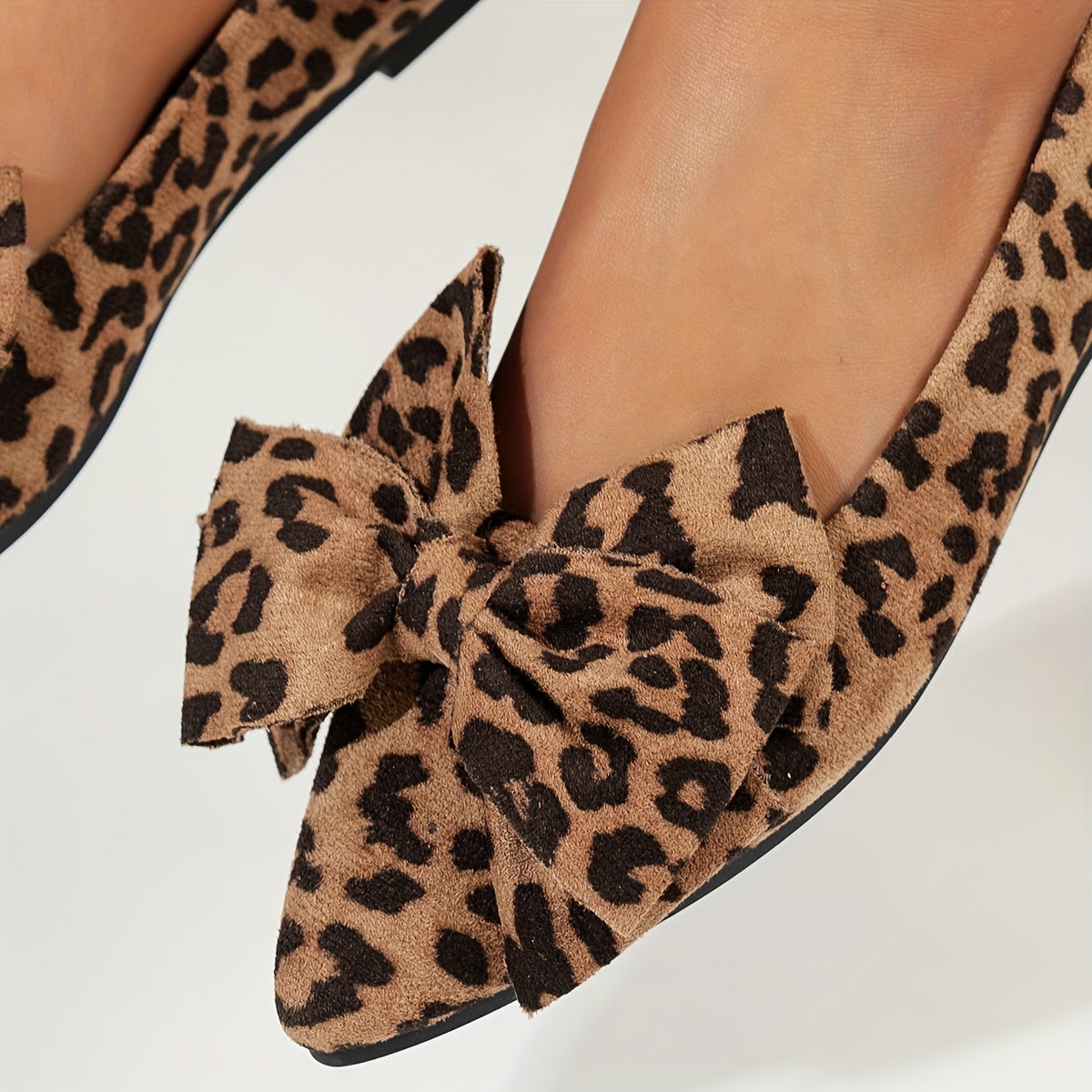 SAVANNAH LEOPARD BALLET FLATS