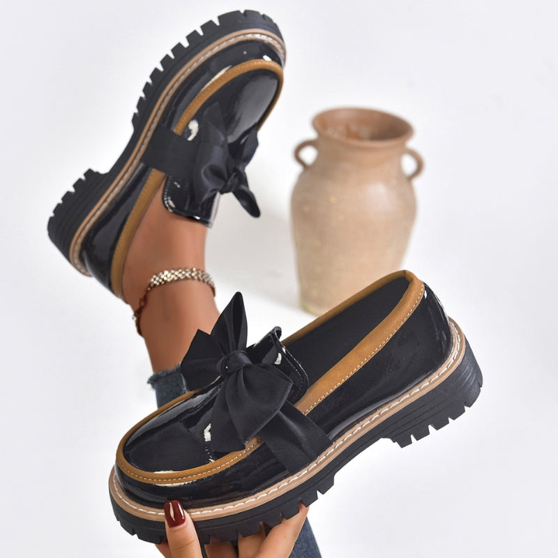 LUCENTE BOWKNOT LOAFERS