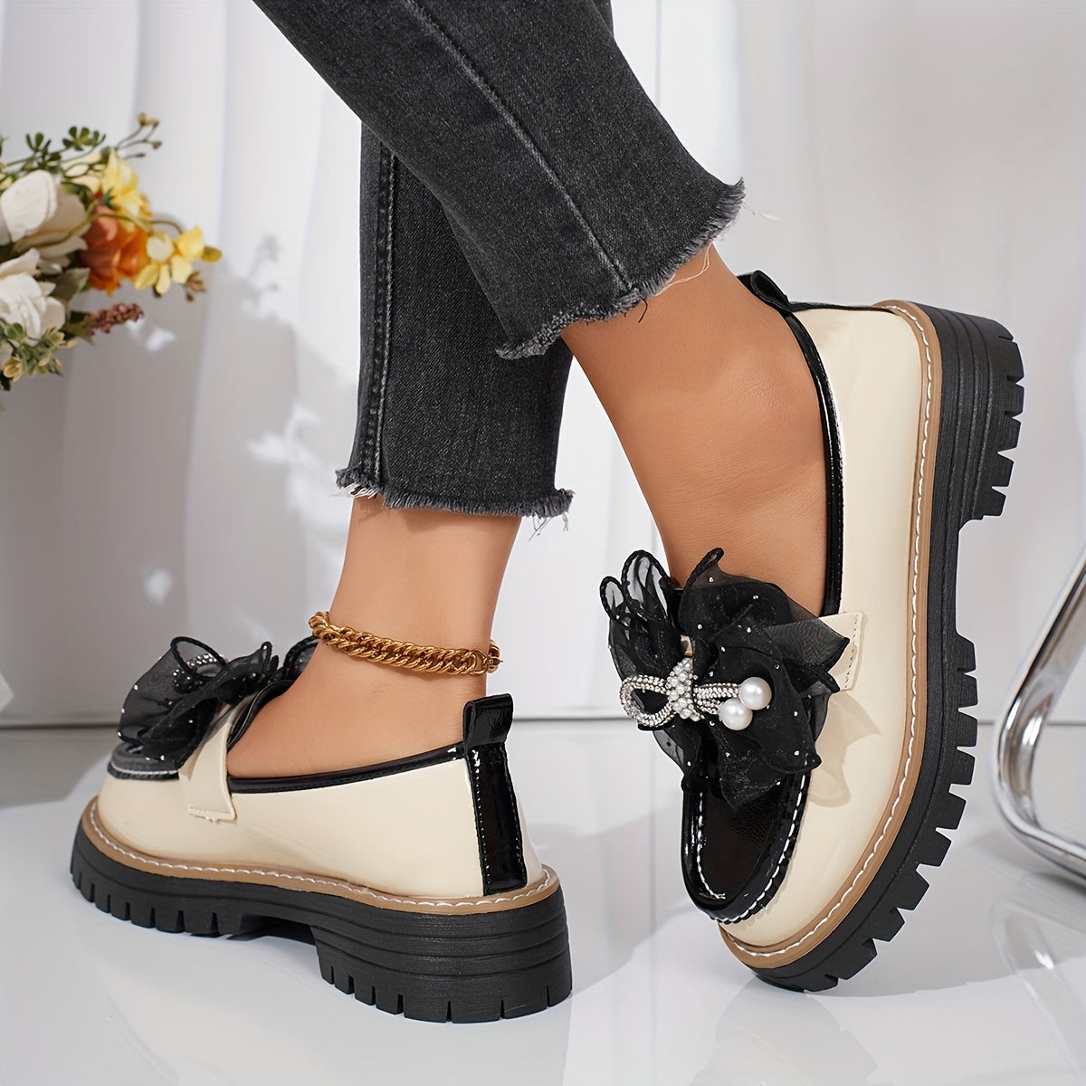 VALENCIA PLATFORM LOAFERS