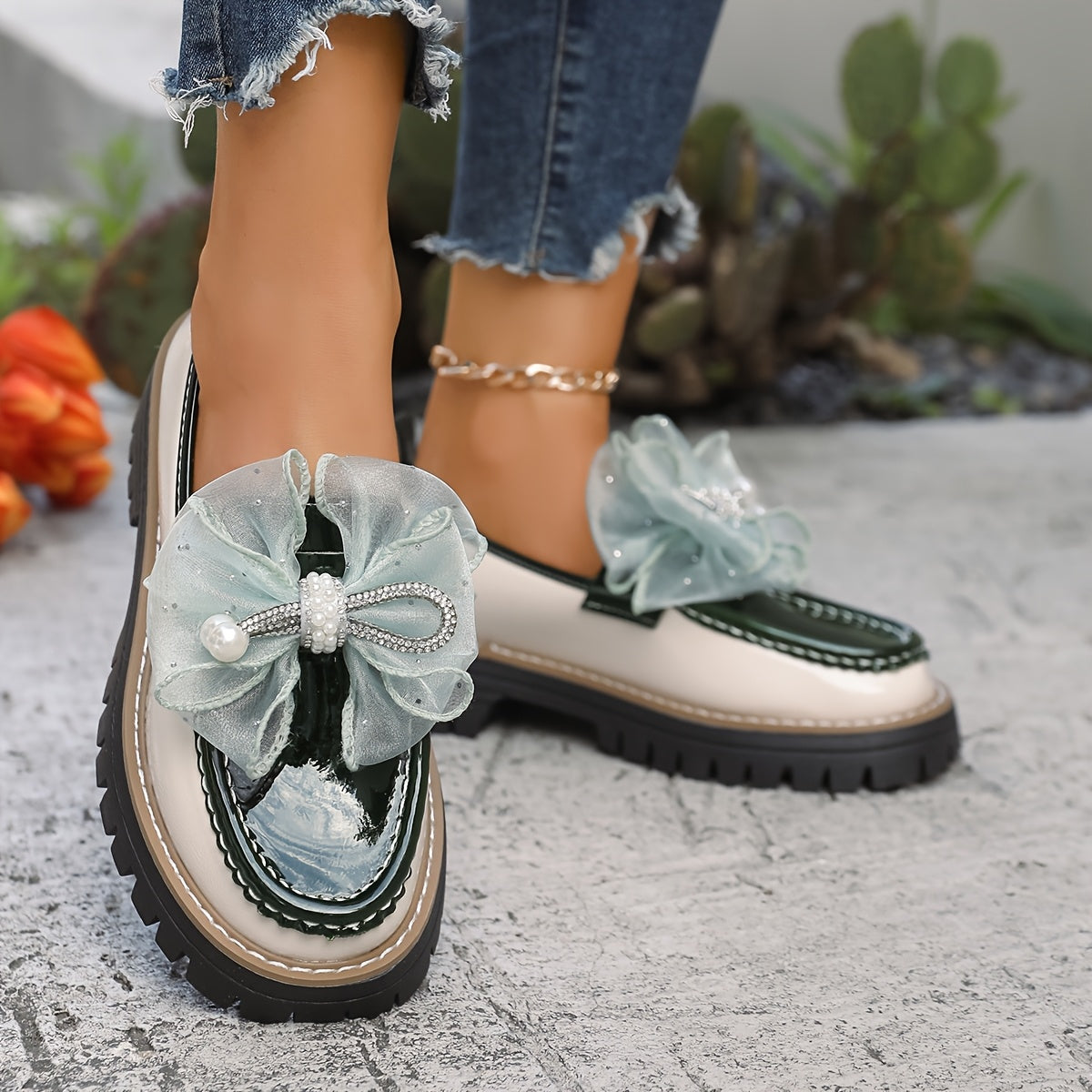 VALENCIA PLATFORM LOAFERS