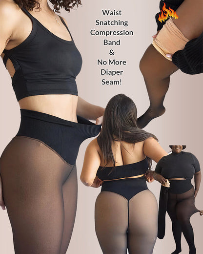 ELINDRA® One-Seam Slimming Thermal Tights