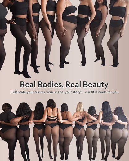 ELINDRA® One-Seam Slimming Thermal Tights