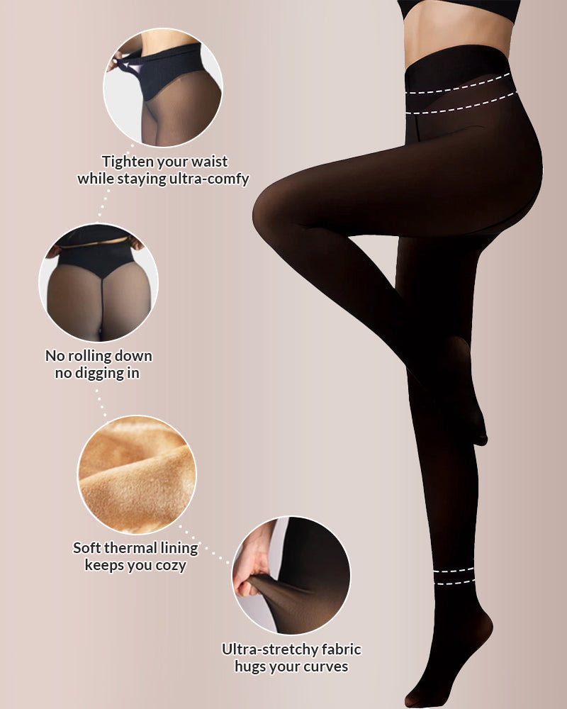 ELINDRA® One-Seam Slimming Thermal Tights