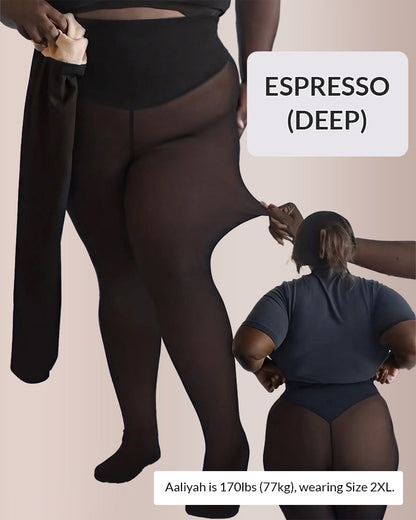 ELINDRA® One-Seam Slimming Thermal Tights