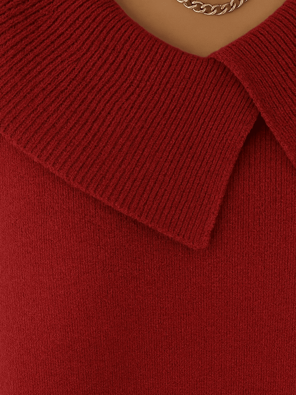Elindra | Warm jumper with soft collar