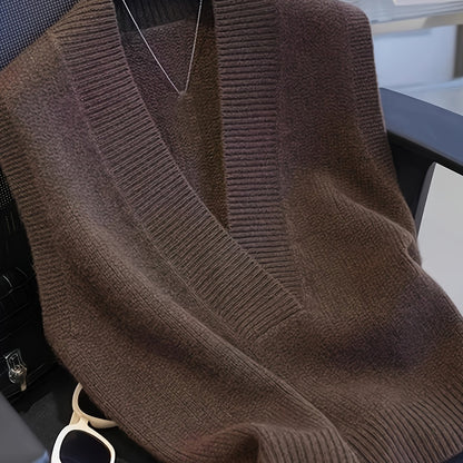 SERENA V NECK LAYERING BLOUSE