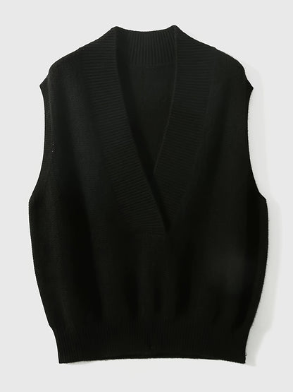 SERENA V NECK LAYERING BLOUSE