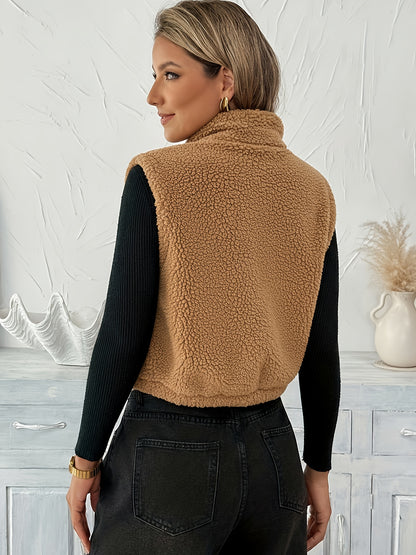 VIVIENNE SLEEVELESS KNIT VEST