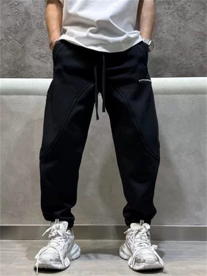 Men's Casual Fleece Lined Sweat Pants for Winter