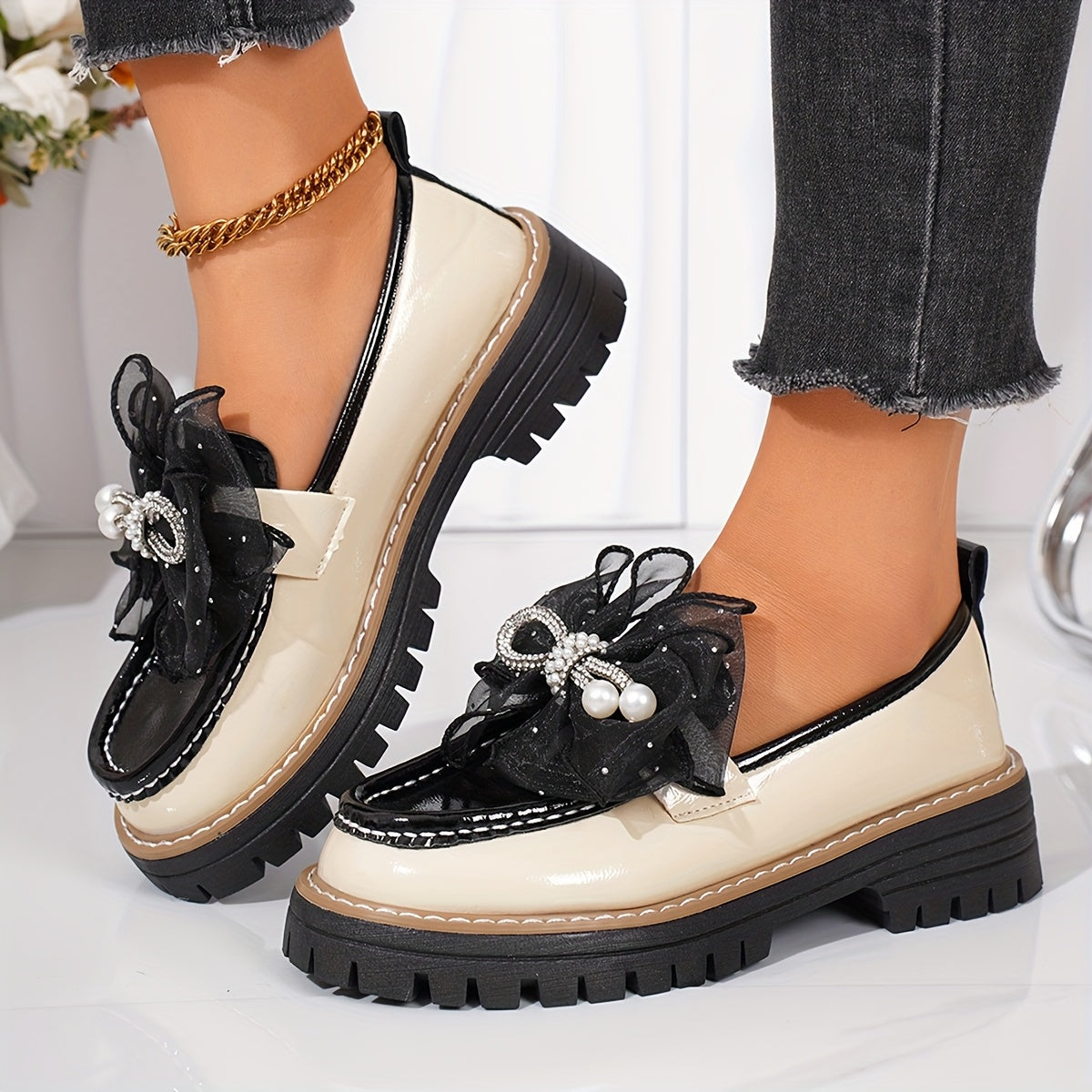 VALENCIA PLATFORM LOAFERS