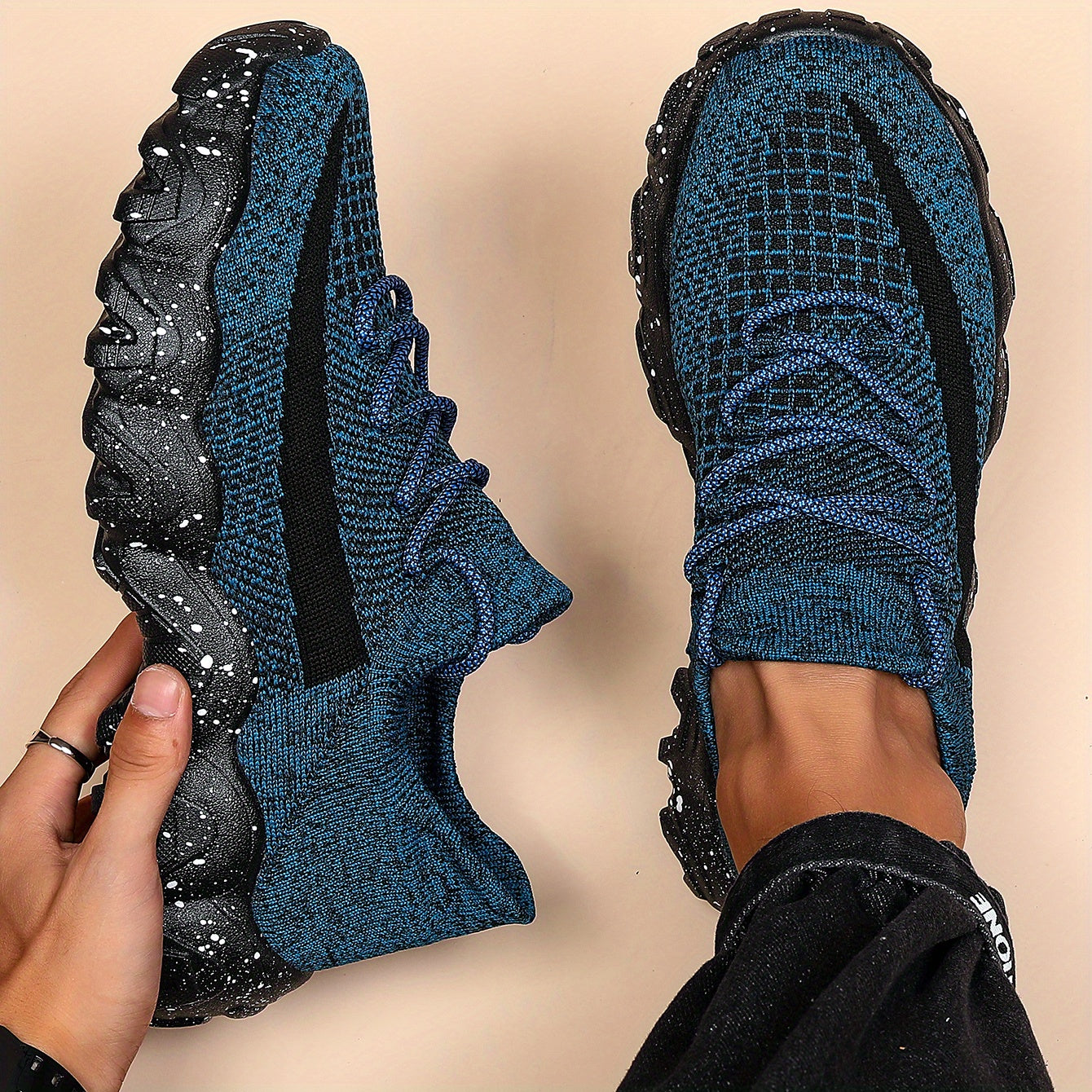 GeoKnit Performance Sneakers