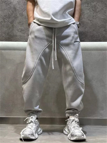 Men's Casual Fleece Lined Sweat Pants for Winter