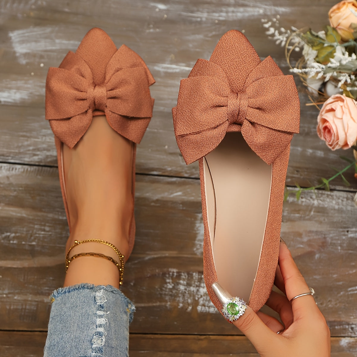 SAVANNAH LEOPARD BALLET FLATS